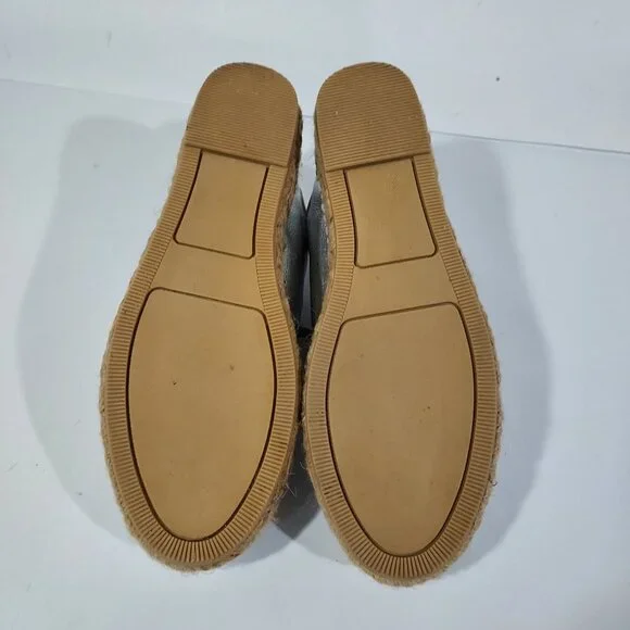 Steve Madden Silver Mars Platform Espadrill Laceup Full Leather Sneaker Shoe - Picture 5 of 12